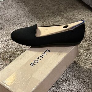Rothy's Black Flats Elegant Slip-On Loafers